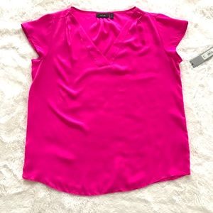 Petite Apt.9 v-neck Pullover blouse